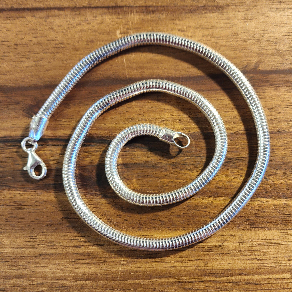 18 Sterling Silver Snake Chain Gathering Tribes